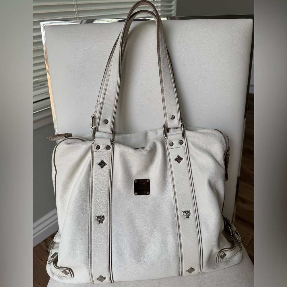 MCM Rivet Shopper Tote - Quiet Luxury